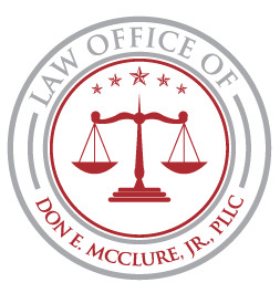 Law Office of Don E McClure Jr Logo
