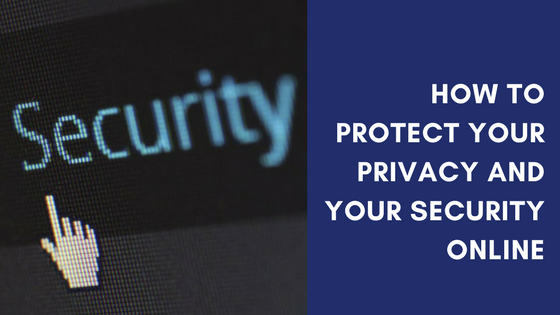 How to Protect Your Privacy and Your Security Online, Mouse pointer over the word security
