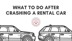 What to do after crashing a rental car