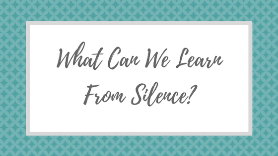 What can we learn from silence
