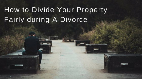 How to divide your property fairly during a Divorce, Man sitting on bench