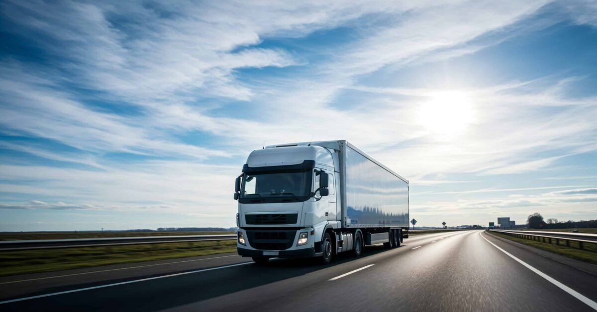Large commercial truck driving on a Texas highway near Houston. Attorney Don McClure provides general information about commercial vehicle accidents in Houston, Pasadena and surrounding areas.