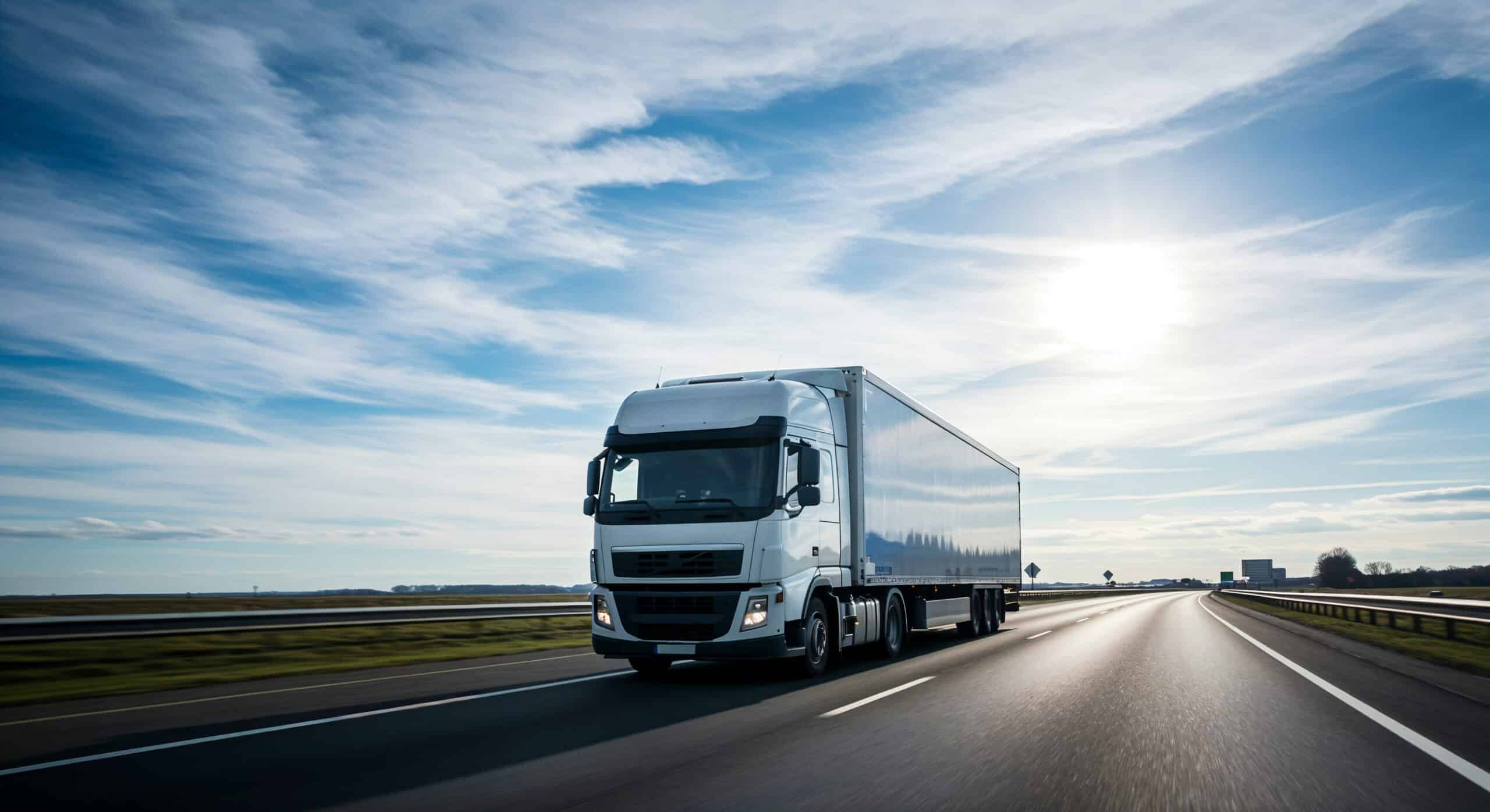 Large commercial truck driving on a Texas highway near Houston. Attorney Don McClure provides general information about commercial vehicle accidents in Houston, Pasadena and surrounding areas.