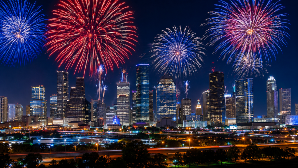 July 4th events in Houston