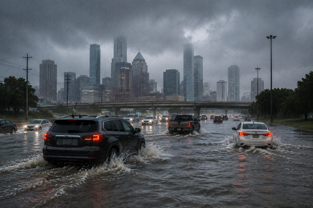 Houston Flood Watch Issued What Drivers Need to Know During Heavy Rain