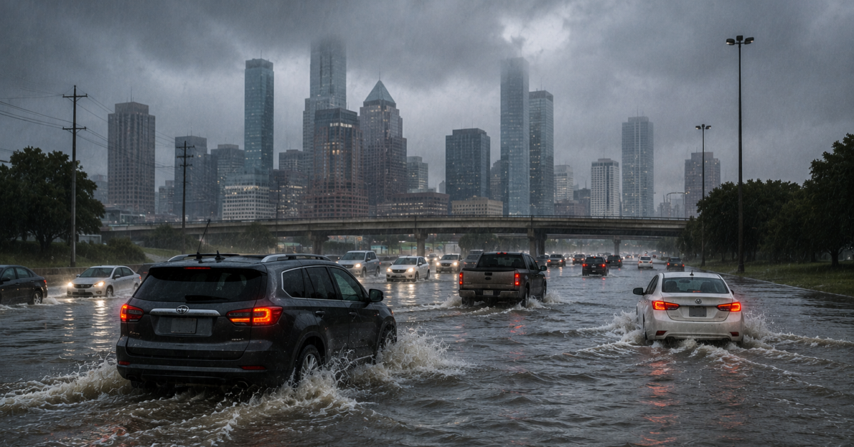 Houston Flood Watch Issued What Drivers Need to Know During Heavy Rain